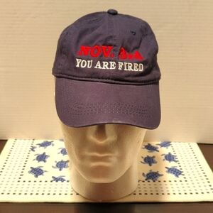 Outdoor Cap Adult Navy Adjustible  Political Themed One Size